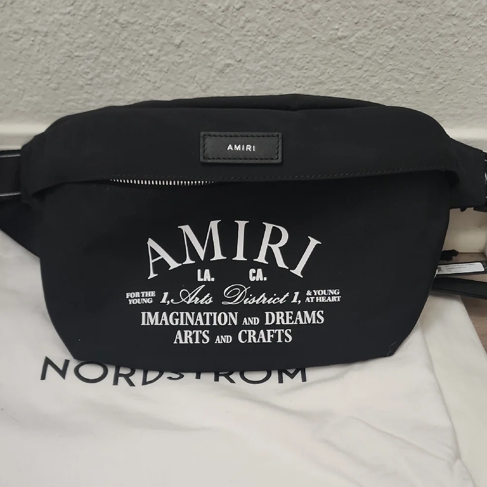 AMIRI *AUTHENTIC Arts District belt bag in Black - Picture 12 of 13